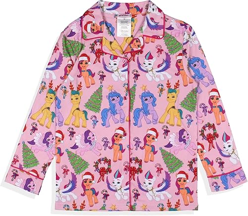 Miniatura 3 de INTIMO My Little Pony A New Generation Christmas - Conjunto de pijama para niña Sunny Starscout