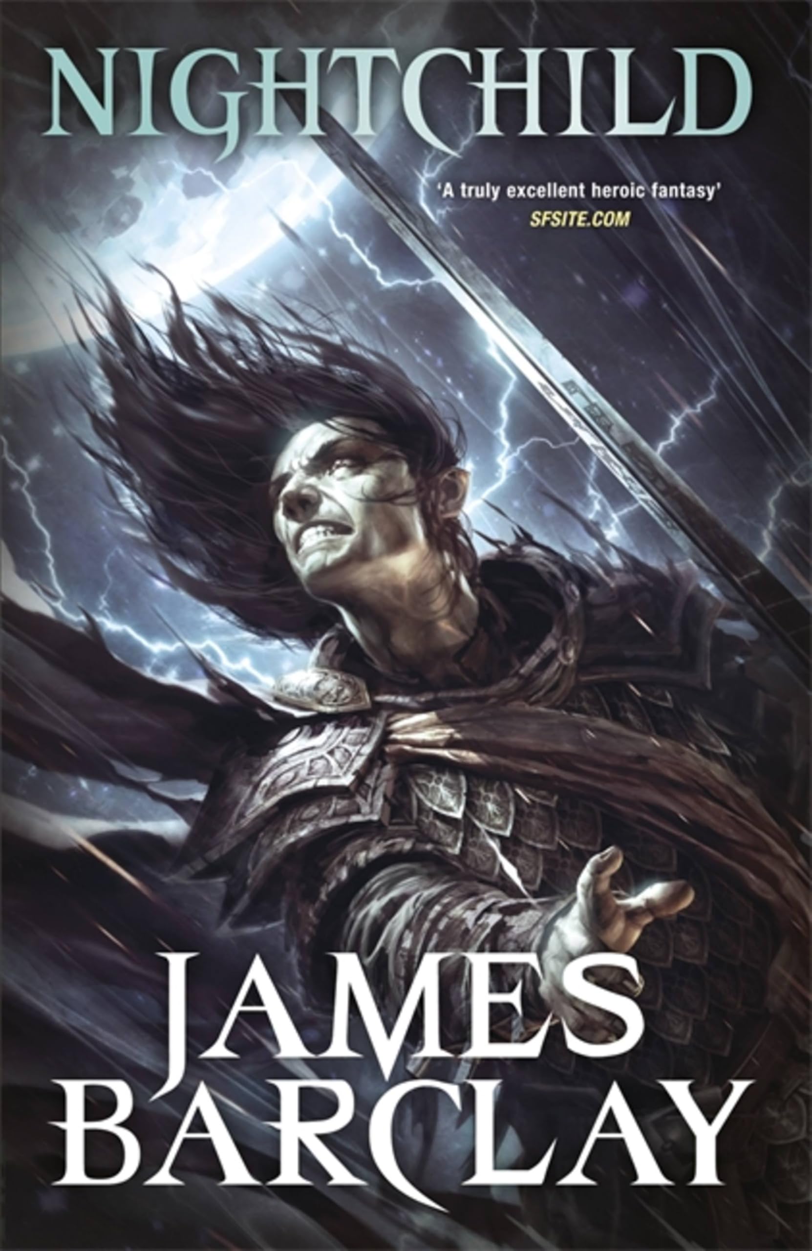 Nightchild (Chronicles of the Raven 3) By James Barclay, Raymond Swanland