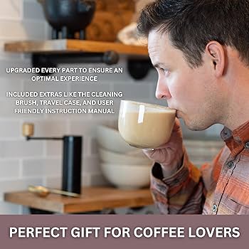 Amazon.com: Manual Coffee Grinder | Coffee Gift Set | 6 Star