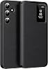 For Samsung S25 FE Smart View Case, Wallet Smartphone Case, for Samsung Galaxy S25 FE 5G Mobile Phone Case Clear View, Mirror Flip, Card Slot Cover, Viewing Window, Galaxy S25 FE Smart View