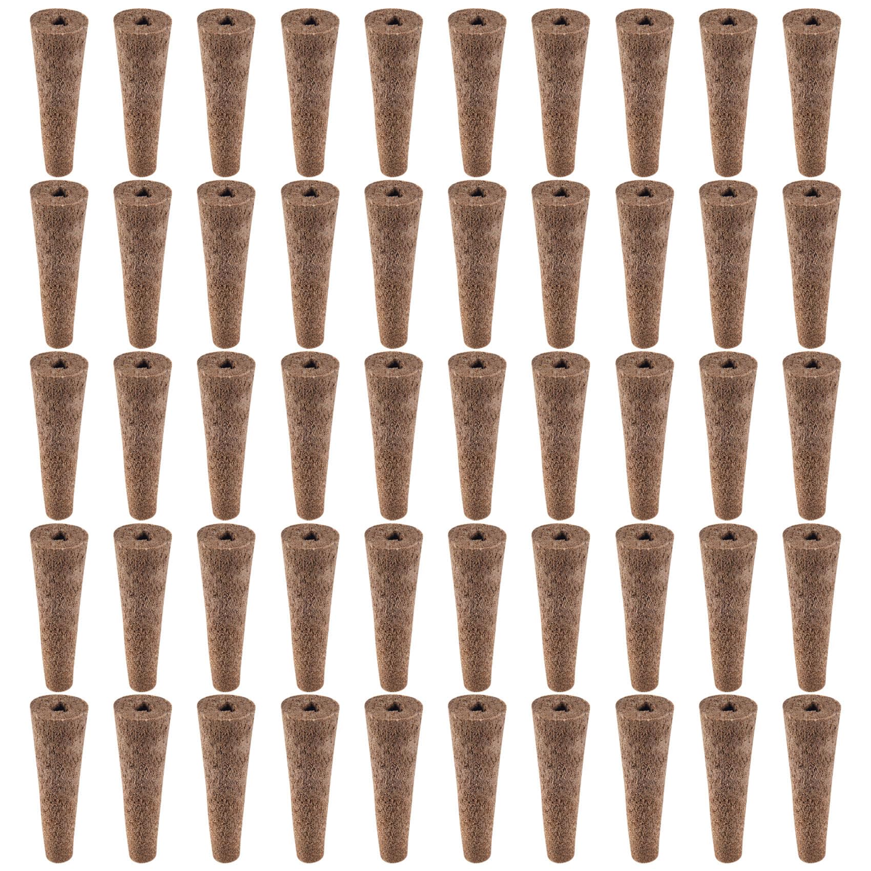 Knadgbft Natural 50 Pack Grow Sponges, Seed Pods Replacement Root, Refill Pods For Hydroponic Indoor Garden Growing System