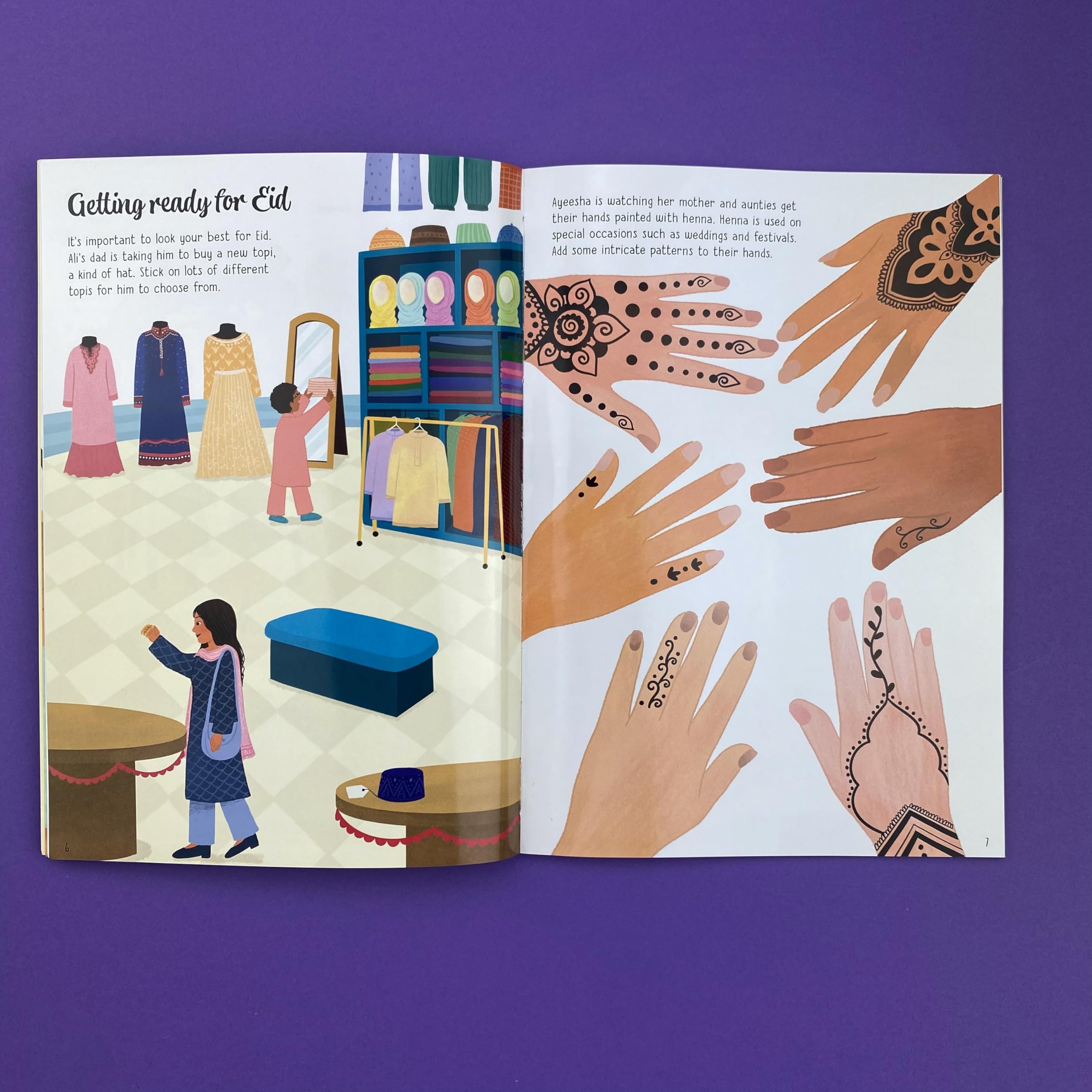 Little First Stickers Eid: A Sticker Book About Celebrating Ramadan and Eid with Family for Children (Ages 3-5)