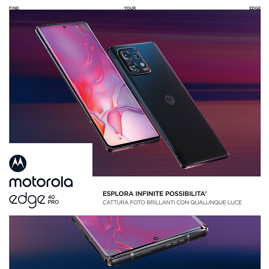 Motorola - MOTOROLA edge 40 8＋256GB ブラック Amazon | motorola edge 40 イクリプスブラック 6.55型 8GB