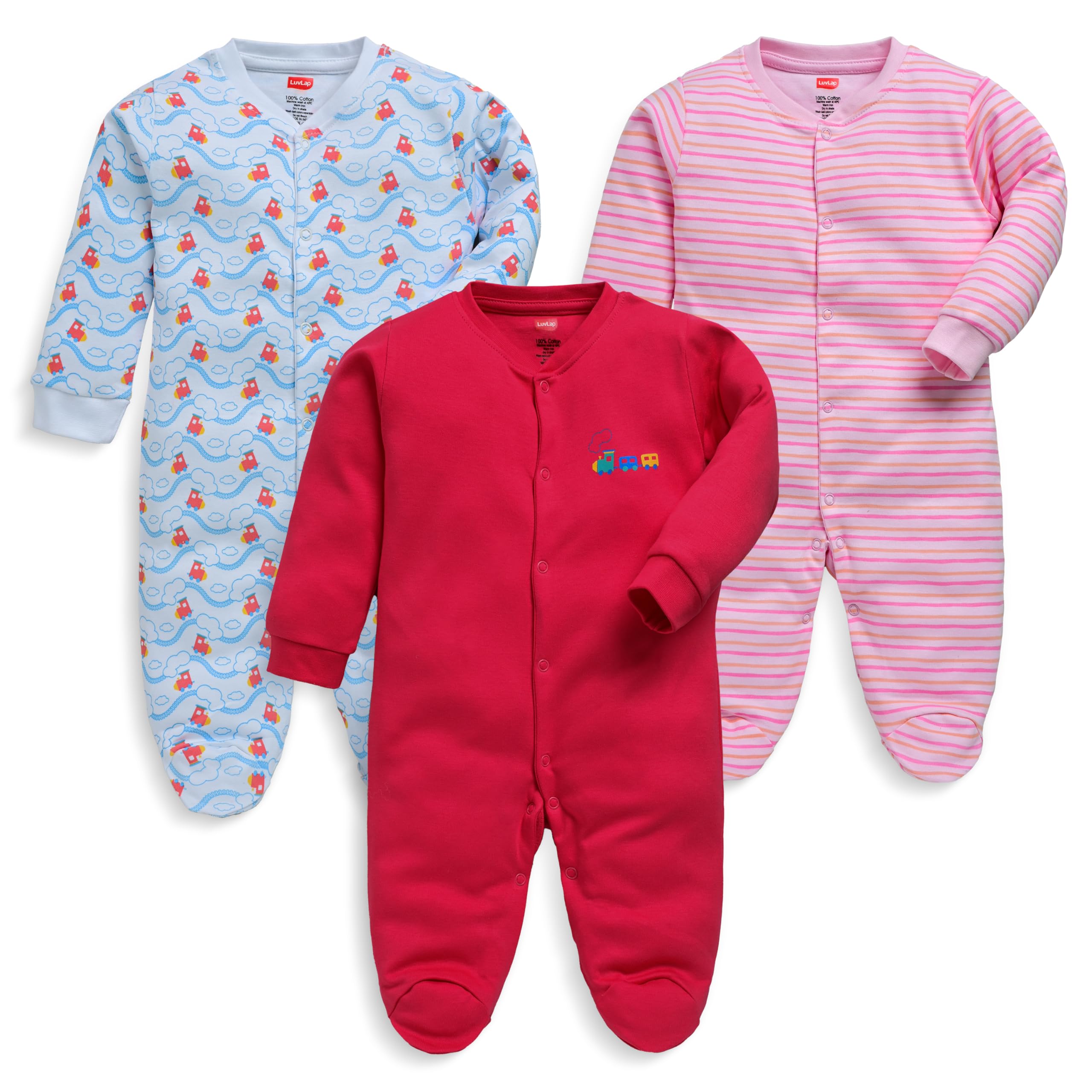 luvlap Unisex F/S Rompers Set 1-picture-54