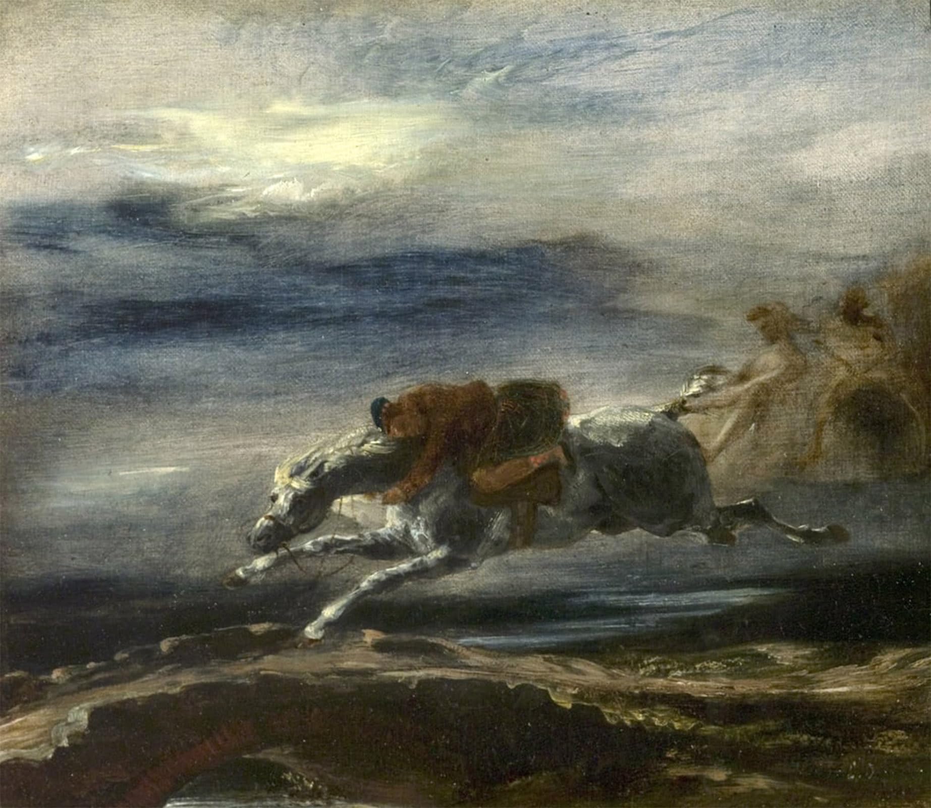 Impression Delacroix Tableau Graffiti Toile Finition Premium - 5