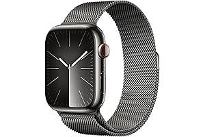 Apple Watch Series 9 [Cellular] 45mm Titanium - Space Black