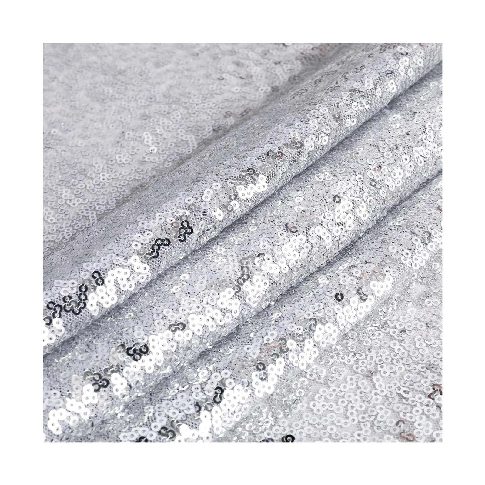 Enmrfvkz Onecolor Glitter Gauze Table Runner, Glitter Gauze Sequin Table Runner Multicolor 30X(180-275)Cm