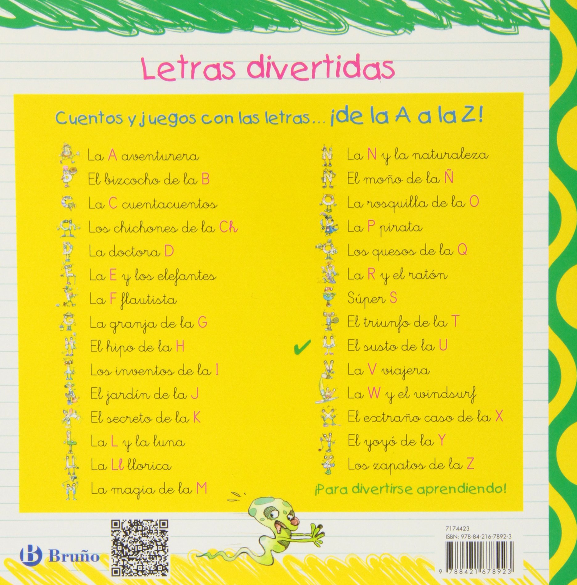 El susto de la U (Castellano - A PARTIR DE 3 AÑOS - LIBROS DIDÁCTICOS - Las divertidas aventuras de las letras y los números)