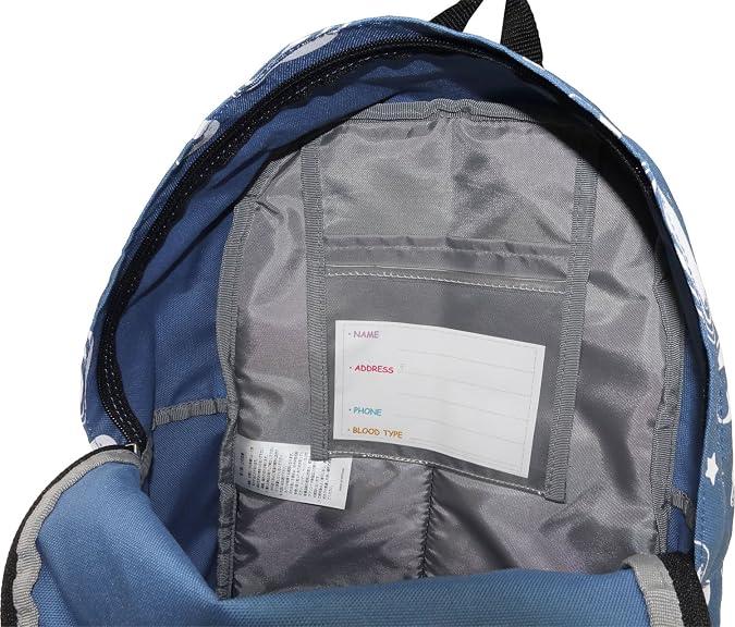 Outdoor Products Cheerful Backpack, All Patterns, B5 Storage, Large Capacity, Excursions, Kids | OUTDOOR PRODUCTS Write Your Address or Name Sheet