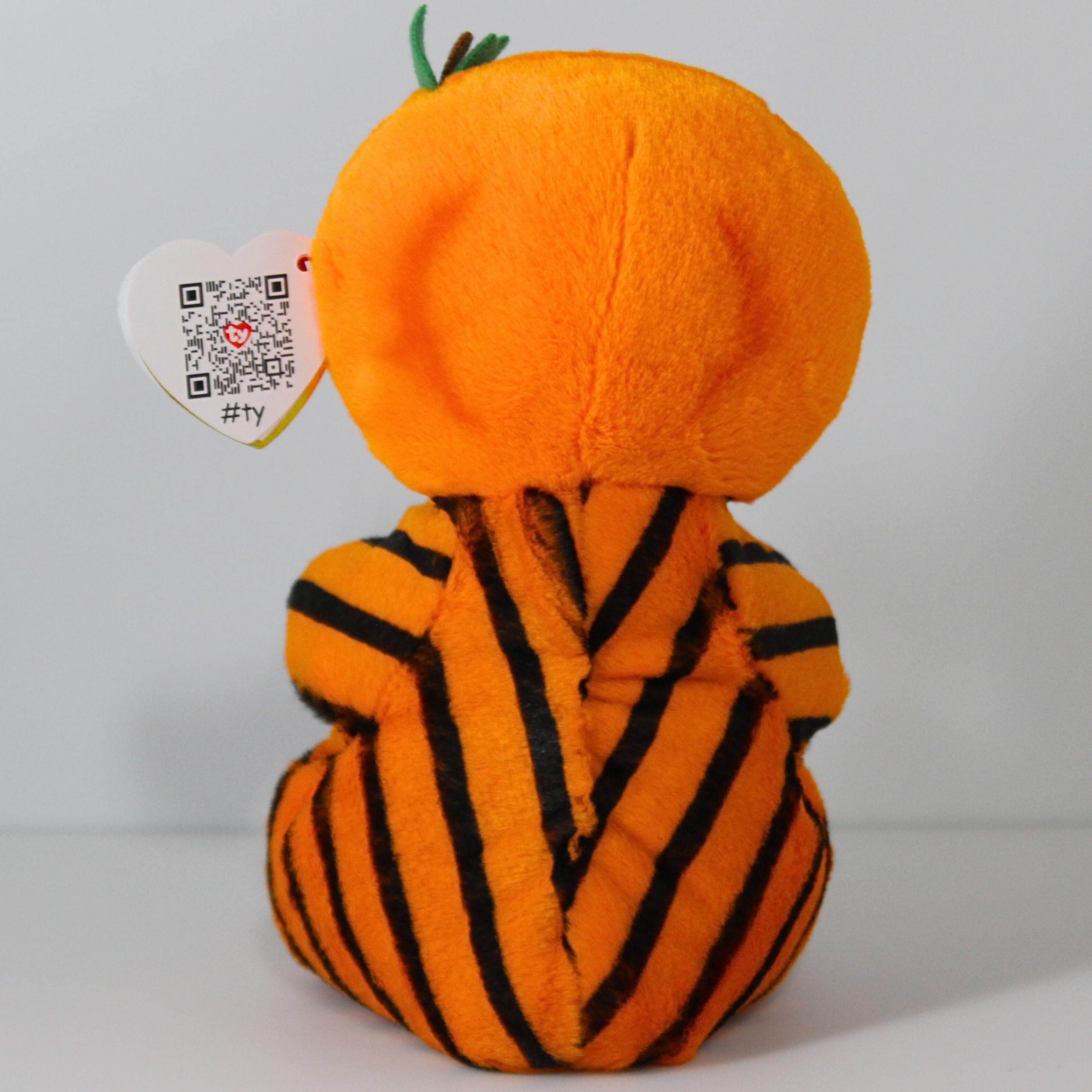 Ty - Beanie Boos - Trickster Pumpkin - Halloween 2024 /Plush, Multicolor, 10 cm x 16 cm x 9 cm - Image 3