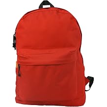 K-Cliffs Classic Backpack Basic Emergency Survival Pack Bookbag 16 inch Simple Daypack Medium School Bag
