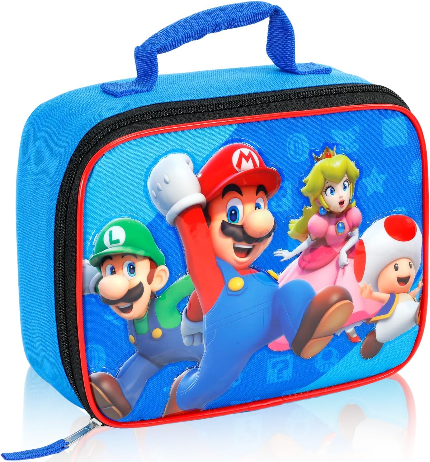 Super Mario Lunchbox for Kids Bundle w/Insulated Lunch Bag + More