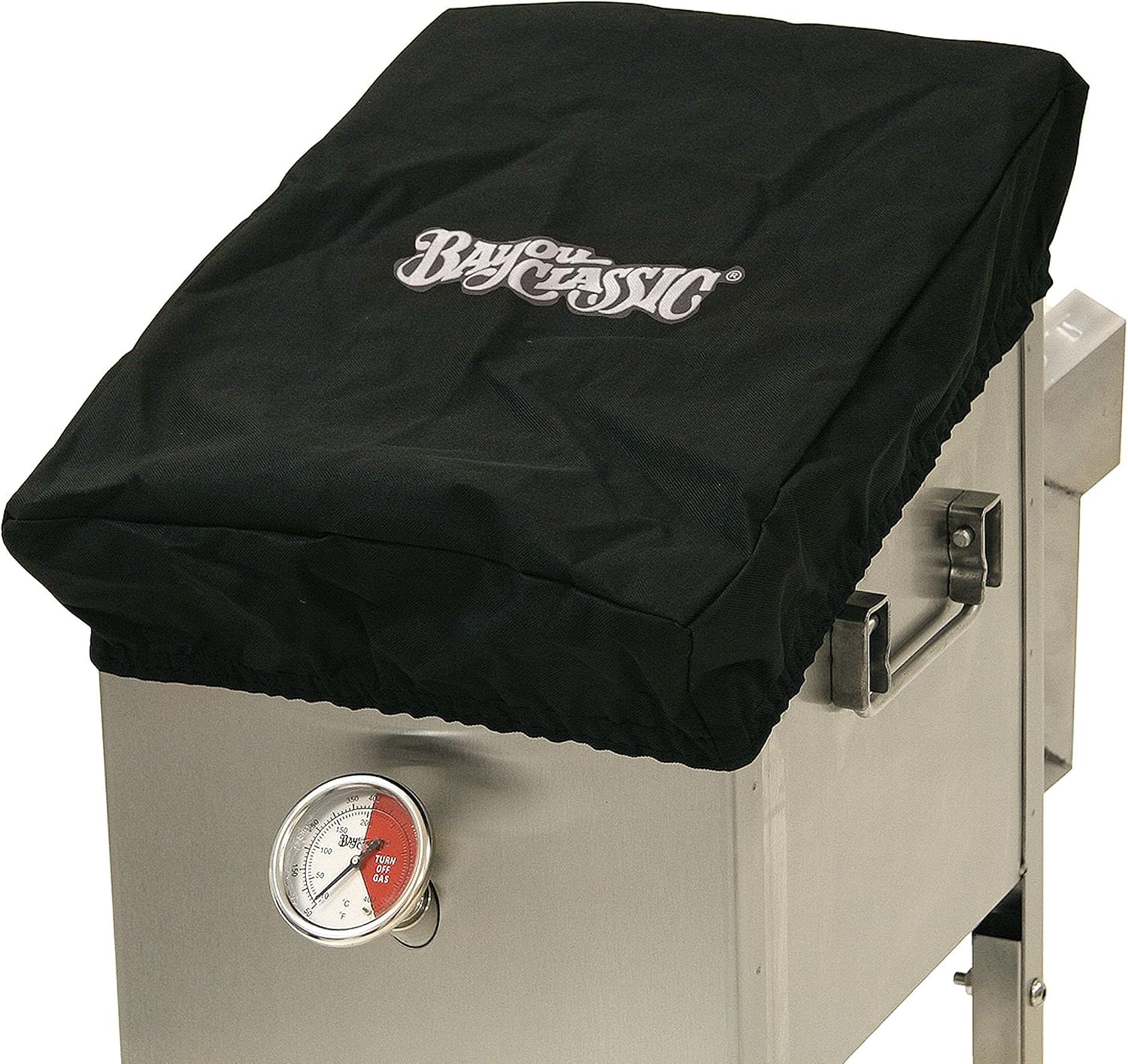 Bayou Classic 5004 Canvas Bayou Fryer Lid Cover Perfect to Protect Your Bayou Fryer from The Elements Fits All 2.5-gal & 4-gal Bayou Fryers