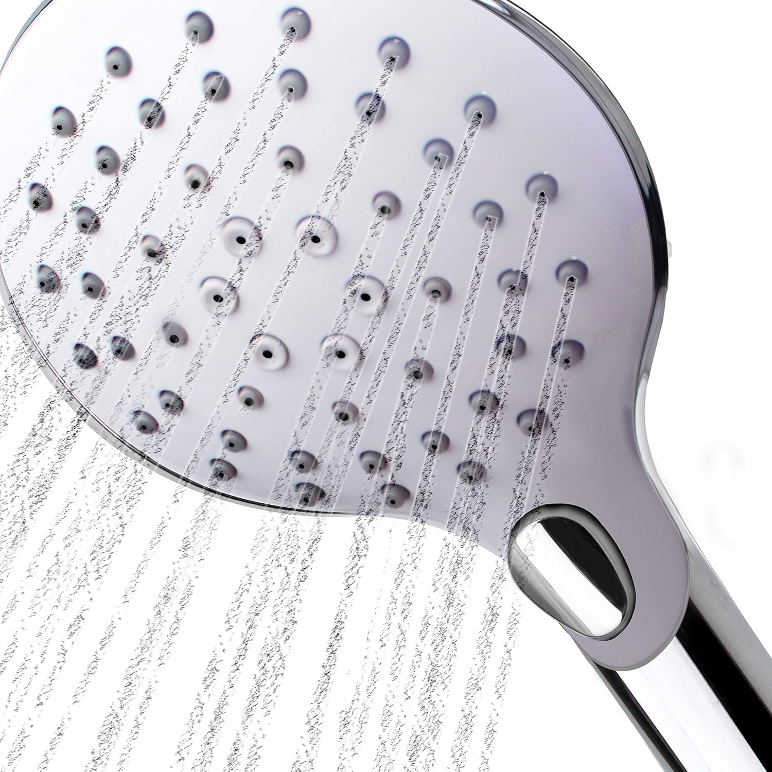 YOO.MEE High Pressure PushButton Handheld Shower Set, 6