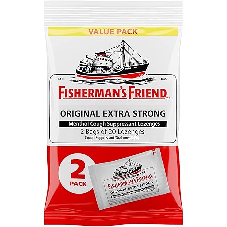 Amazon: Fisherman's Friend Cough Drops, Cough Suppressant and Sore