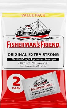 Fishermans Friend Fishermans Drops 40ct, Original Extra Strong, 40 Count