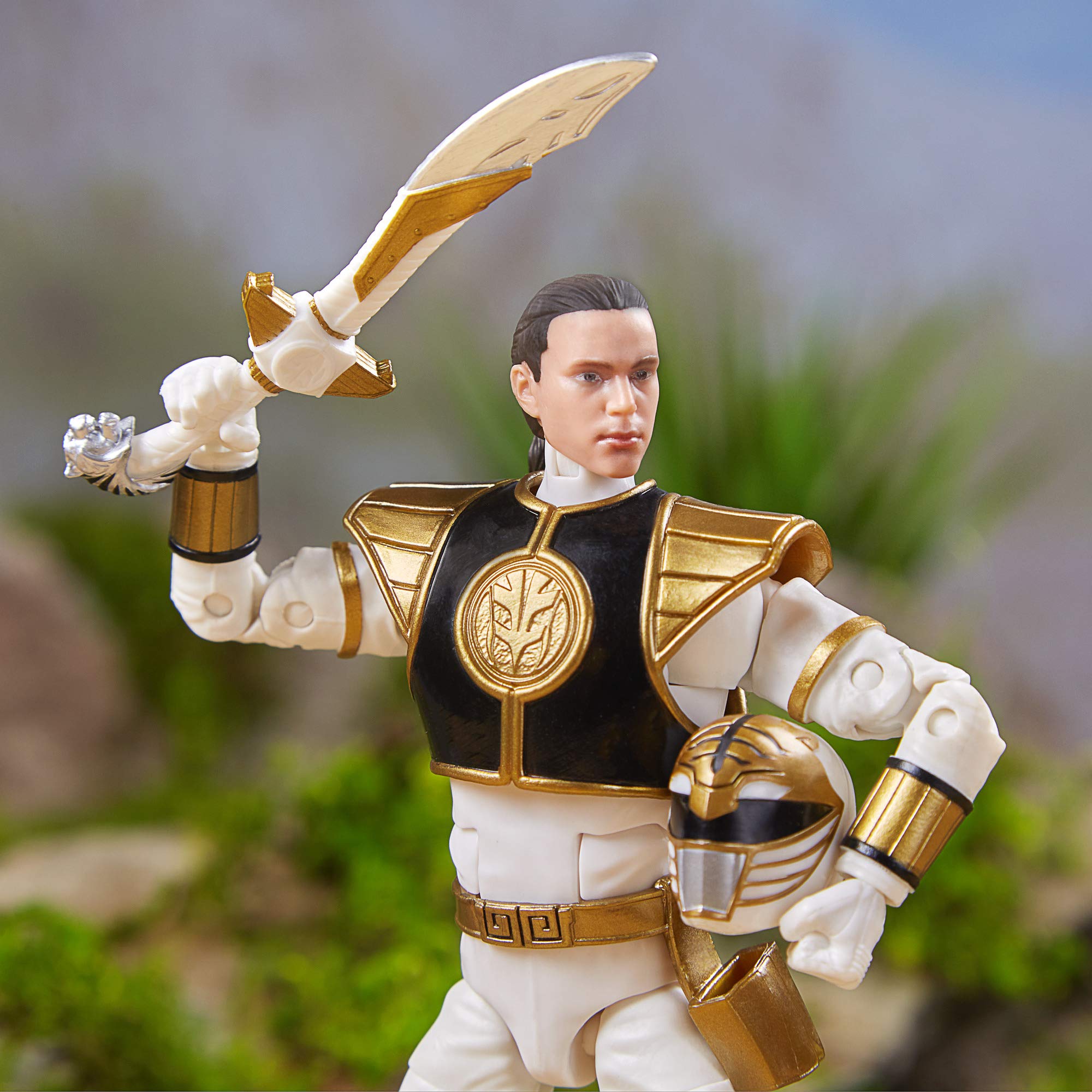 Power Rangers Hasbro Toys Lightning Collection 6-Inch Mighty Morphin White Ranger Collectible Action Figure | Power Rangers Lightning Collection 6 Inch Action Figure Series 1 - White Ranger product thumbnail 6