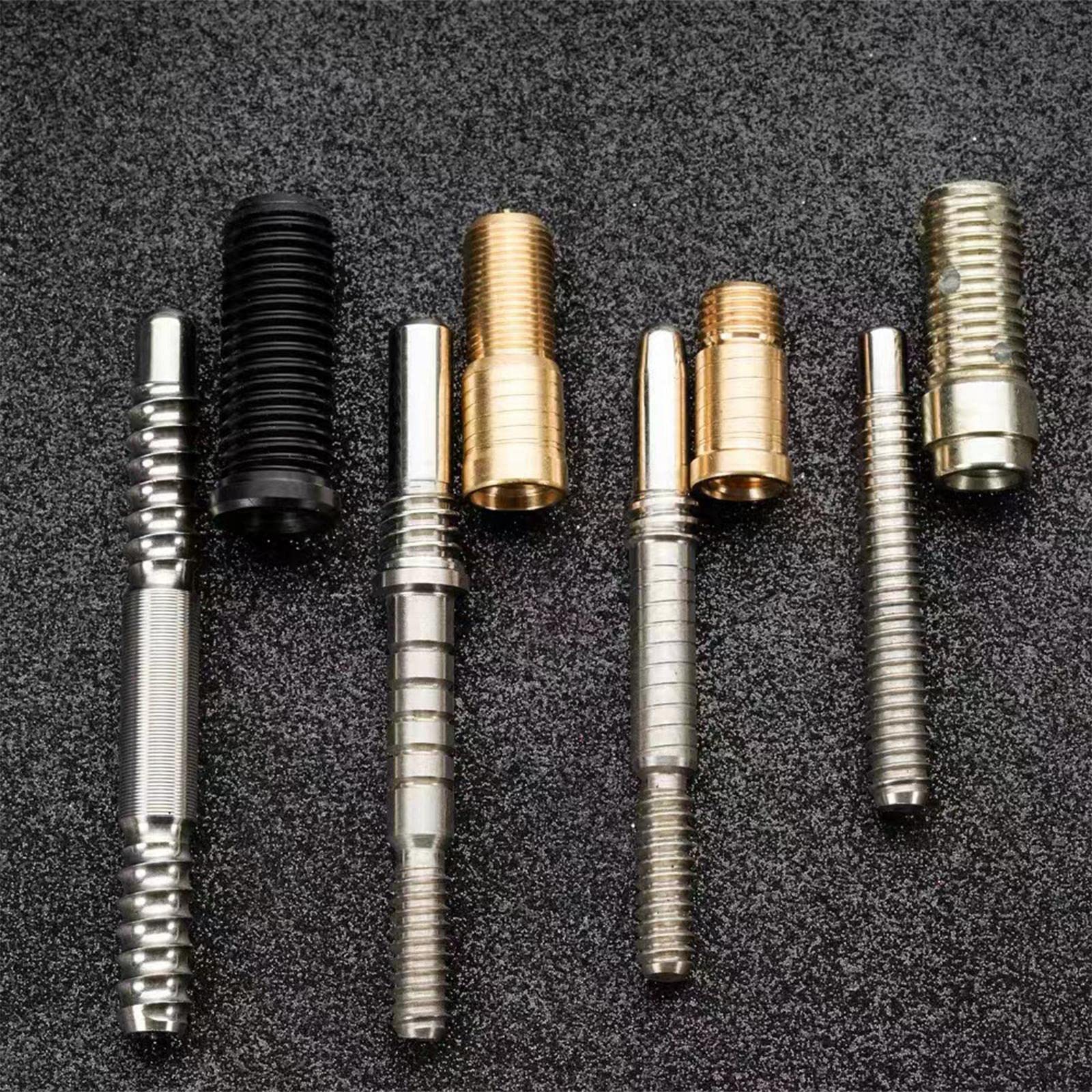 rockible Biliardo Pool Cue Joint Pin Accessori per Biliardo Facile Installazione Accessorio Resistente in Metallo Viti per Stecche da Biliardo Leggere Accessor