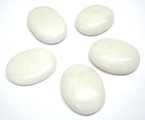 Vista 19 de CRYSTALMIRACLE Piedras preciosas de preocupación, cristal de reiki, regalo de bienestar metafísico, potente concentración de meditación, Piedra