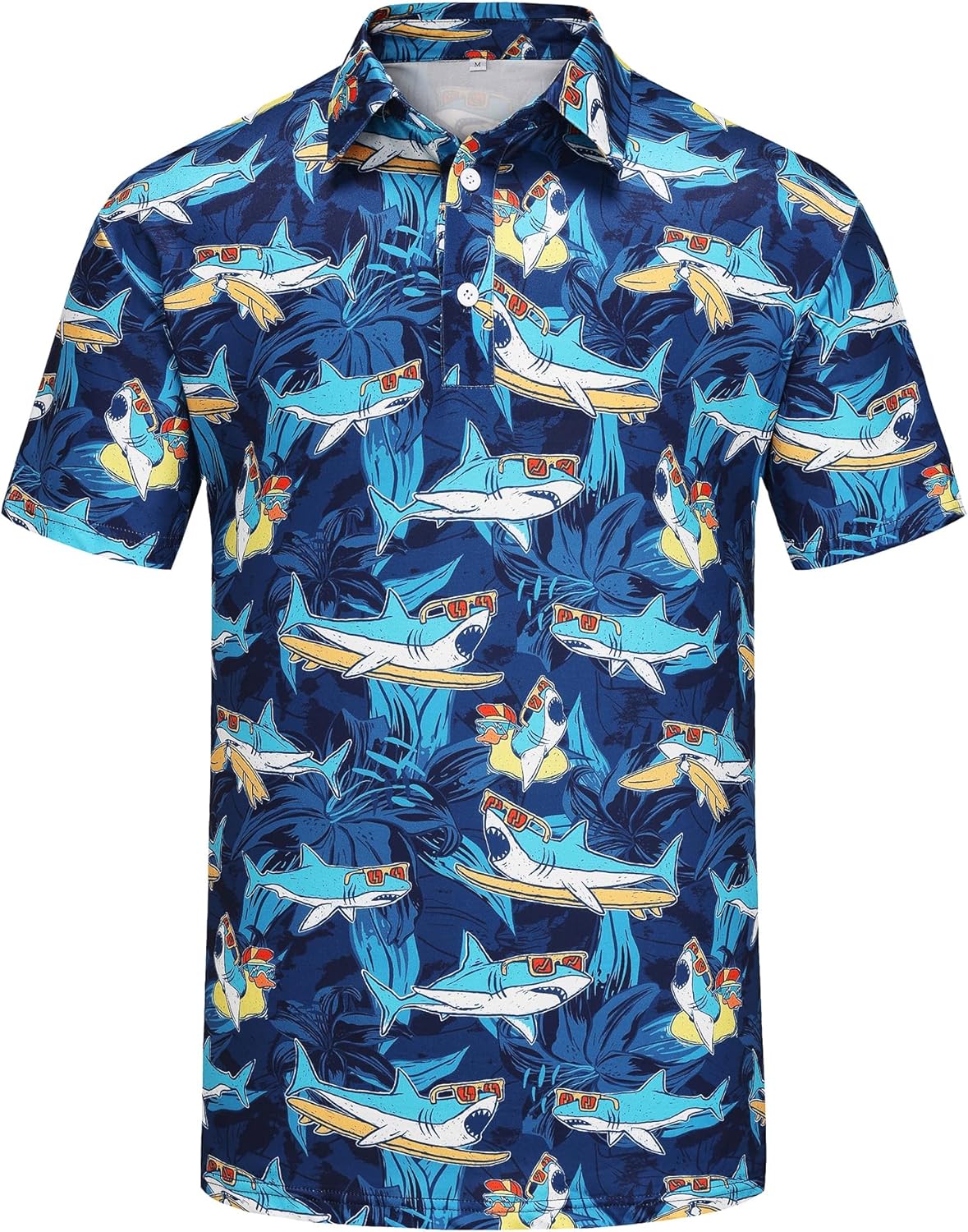 Mens Golf Polo Shirts Short Sleeve Funny Golf Shirts for Men Crazy Polo Shirts Fun Golf Polos - Image 3