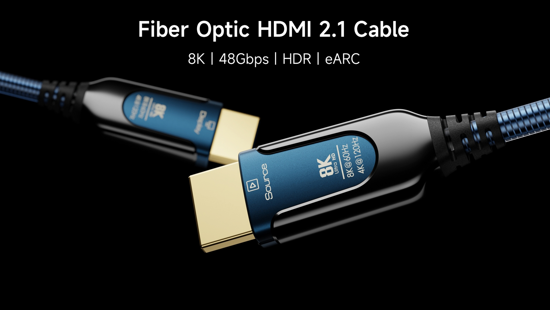 deleyCON Giunto HDMI 2.1 8K (48G, Ultra High Speed) Adattatore Accoppiatore 8K@60Hz 4K@120Hz 2K@144Hz/165Hz EARC HDCP 2.3/2.2 DTS:X per HDR Dolby Atmos TV PS5 Xbox Soundbar Monitor - Nero