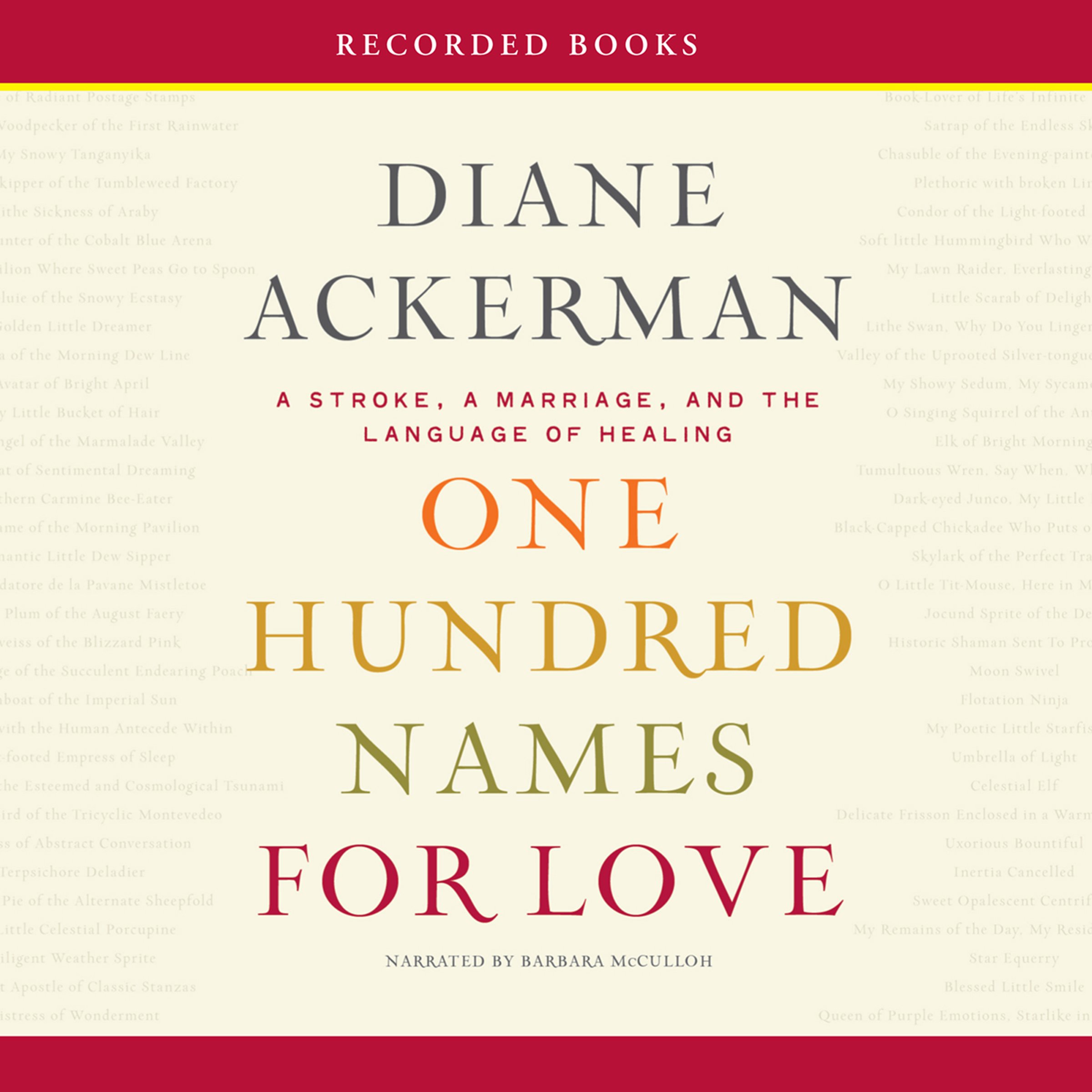 Cover art for One Hundred Names for Love