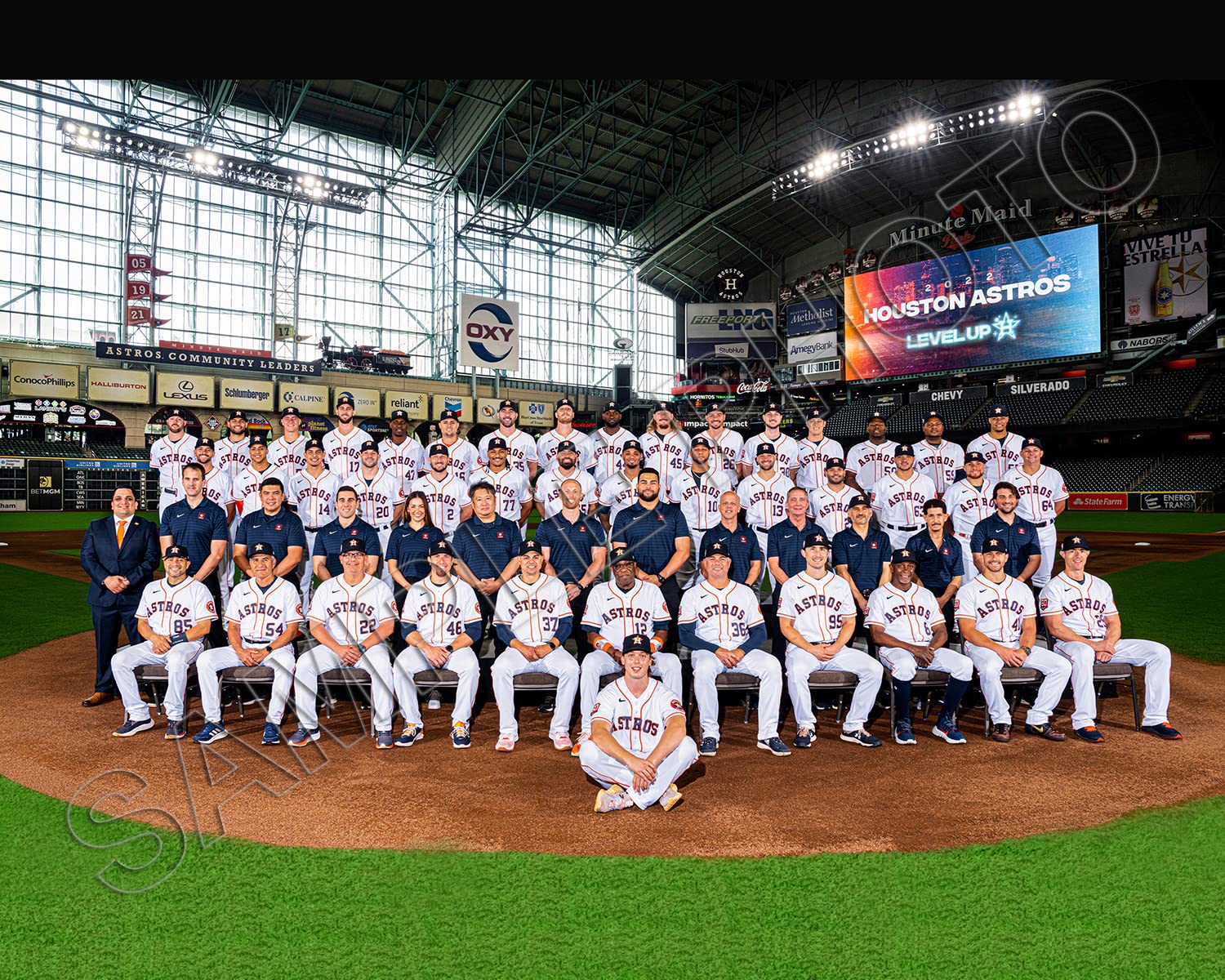 SPORTSPHOTOSUSA 2022 Houston Astros World Series Champions 8x10 Team Photo-image-46