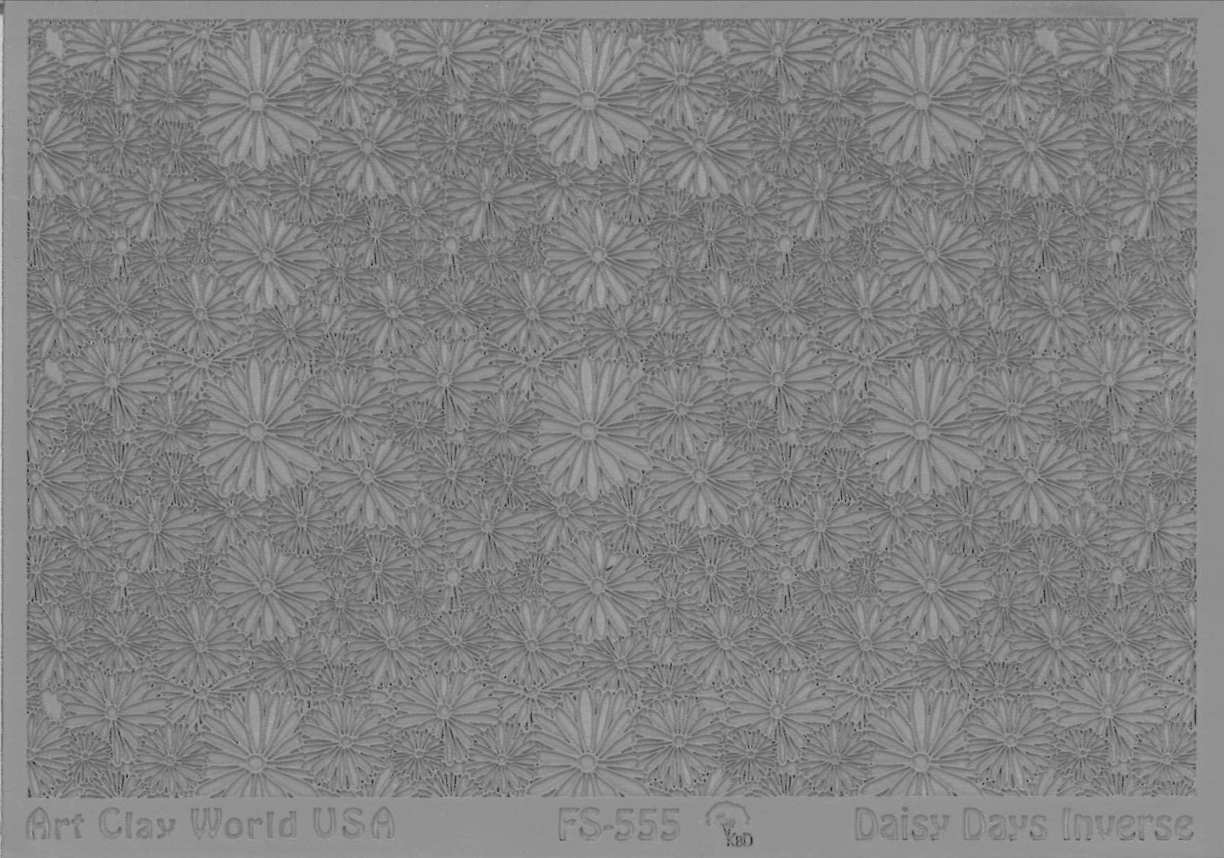 FlexiStamps Texture Sheets Daisy Days Inverse Design - 1 Pc.