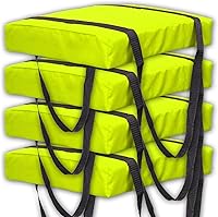 Vista 15 de Bradley Paquete de 4 cojines tipo IV para barco aprobado por la USCG, dispositivo de flotación lanzable; conservador de tiro aprobado por la Guardia