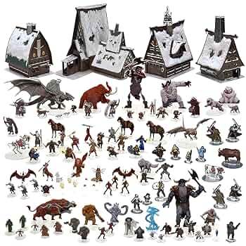 ダンジョンズ&ドラゴンズ　ミニチュアセット　Dungeons&Dragons Amazon | Wildspire Hero DNDミニチュア用NPCミニチュア 28mm