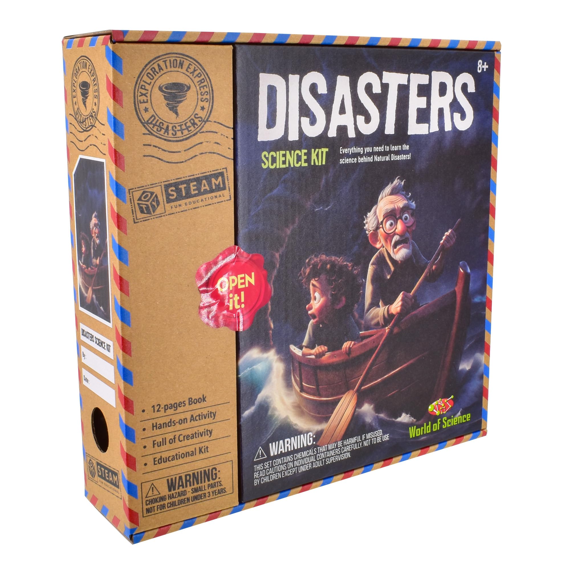 World of Science Kits | STEAM Educational Science Sets (Disasters Kit)