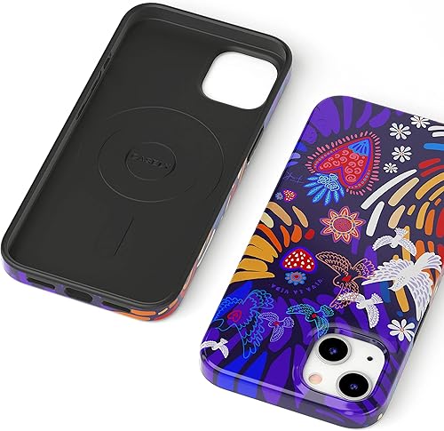 Miniatura 4 de Casely Funda para iPhone 13  Compatible con MagSafe  Viva La Vida  Funda Frida Kahlo Collage