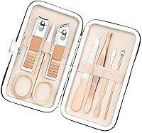 Vista 9 de Kit de manicura cortaúñas para hombres, herramientas de pedicura, cuidado personal, regalos para el día de San Valentín, cortador de uñas de metal