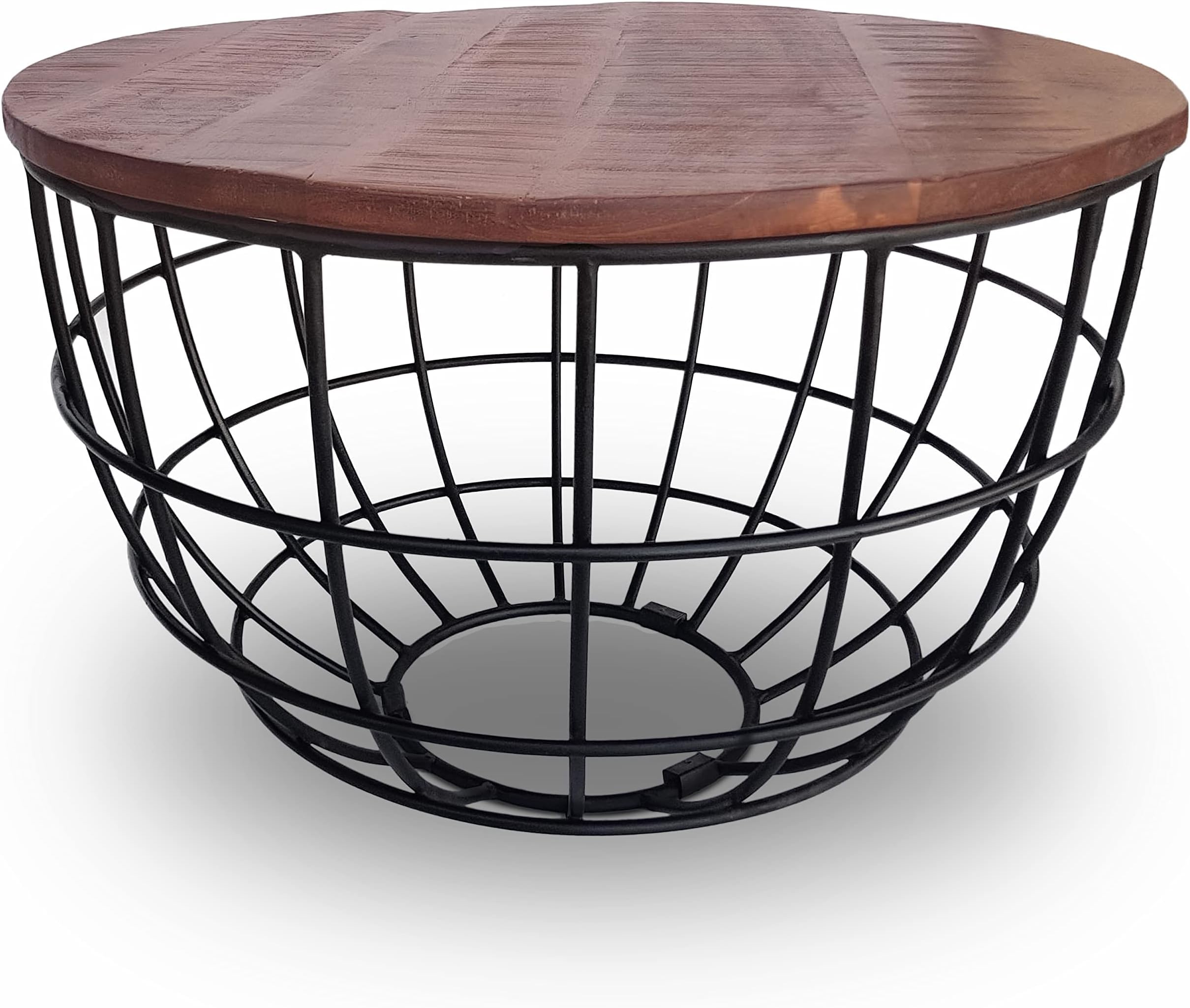 Invicta Interior Massiver Couchtisch Organic Living Sheesham Palisander