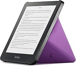 Forefront Cases Foldable Stand Case for Kobo Clara HD (Model: 2018) – Slim, Lightweight and Protective Case for Kobo Clara HD – Smart Auto Sleep Wake Function (Case) – Purple