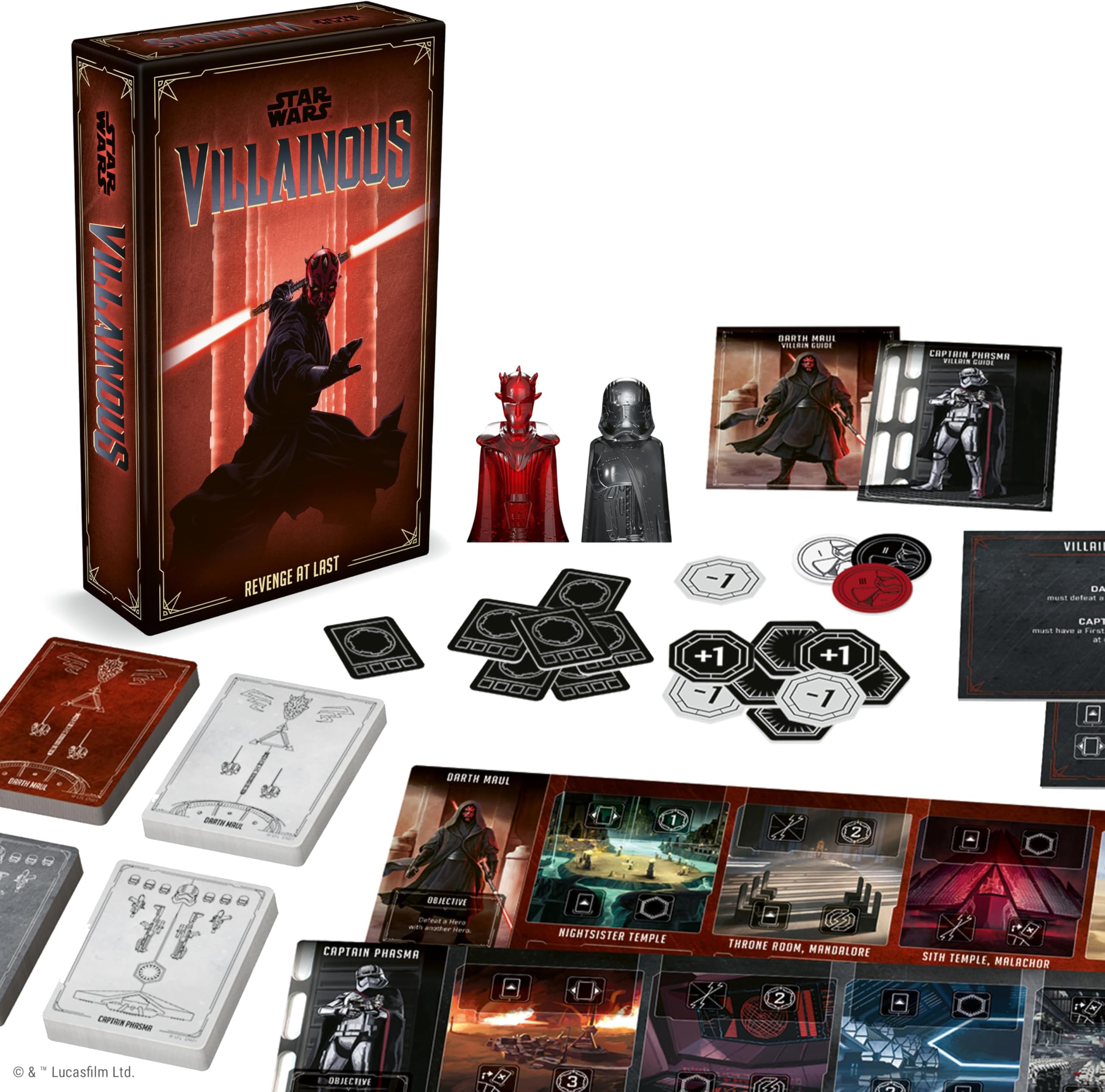 Star Wars Villainous Expandalone 2 Family Strategy Board and Card Game for Ages 10 and Up