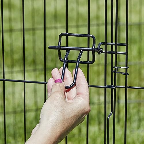 Miniatura 7 de Hogares para mascotas de Midwest, corral de ejercicio de metal plegable  corral para mascotas, 8 paneles cada uno