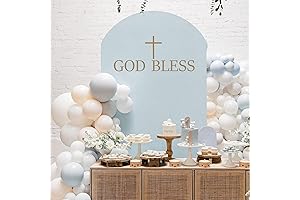 LINZYING God Bless Cross Wall Decal: Grace Your Home with Divine Blessings