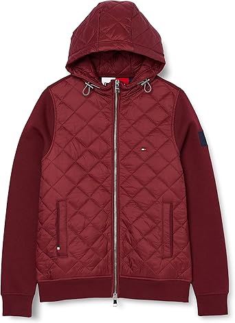 maroon tommy hilfiger jacket