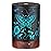 Metal Essential Oils Diffuser 150ML Christmas Aromatherapy Diffuser Cool Mist Humidifier with 7 Colors Lights Waterless Auto Off Air Diffusers as Gifts for Mom(Butterfly)
