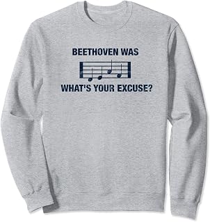Beethoven Teoría Musical Piano Compositor Notas Sudadera