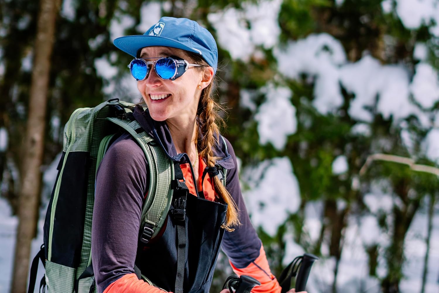 Julbo Legacy Glacier Glasses for Men & Women w/Removable Side Shields for Hiking, Snow/Glare - 100% UV Protection - Image 6