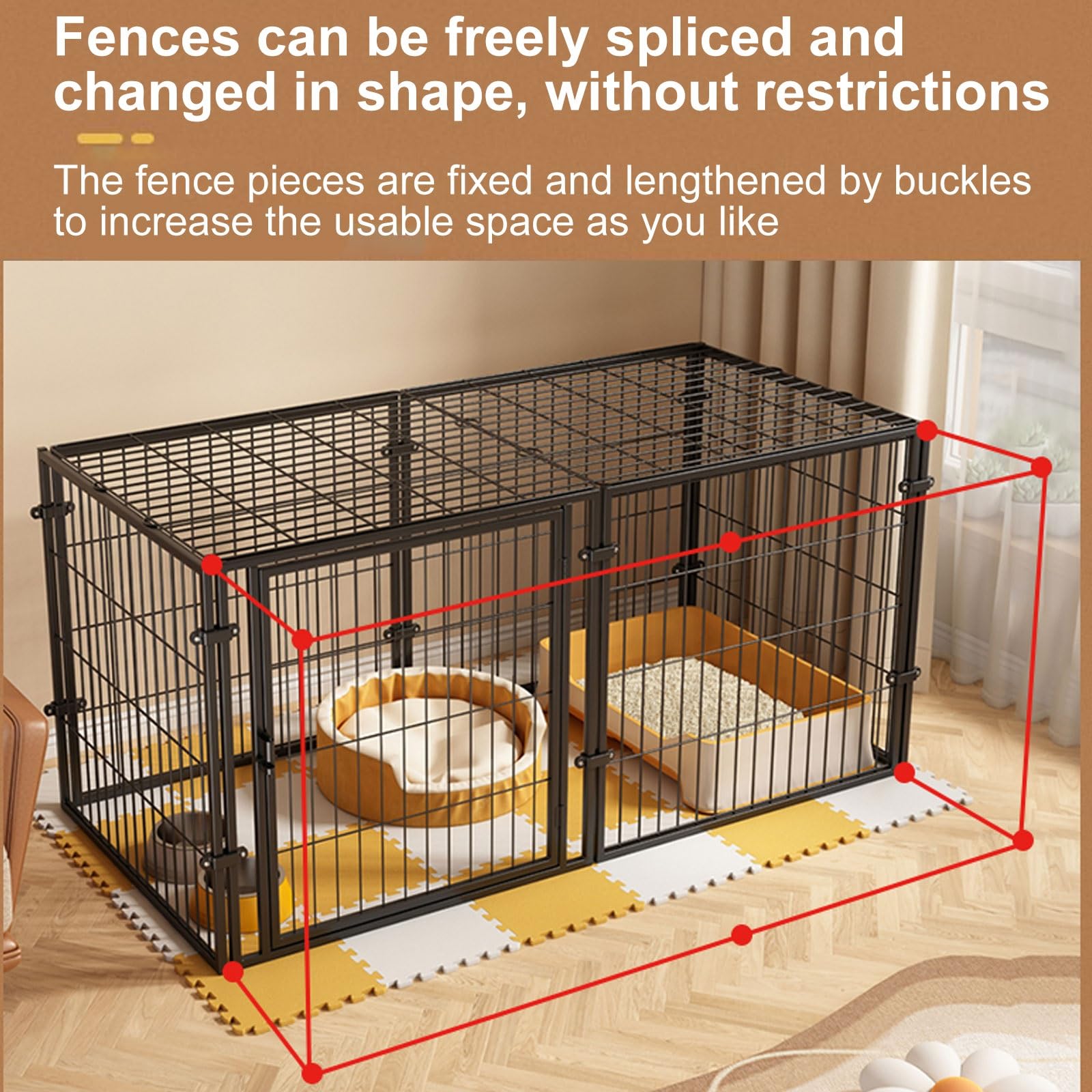 RTTZBOZ 大型ペット用引き出し式ケージ RTTZBOZ 大型ペット用引き出し式ケージ