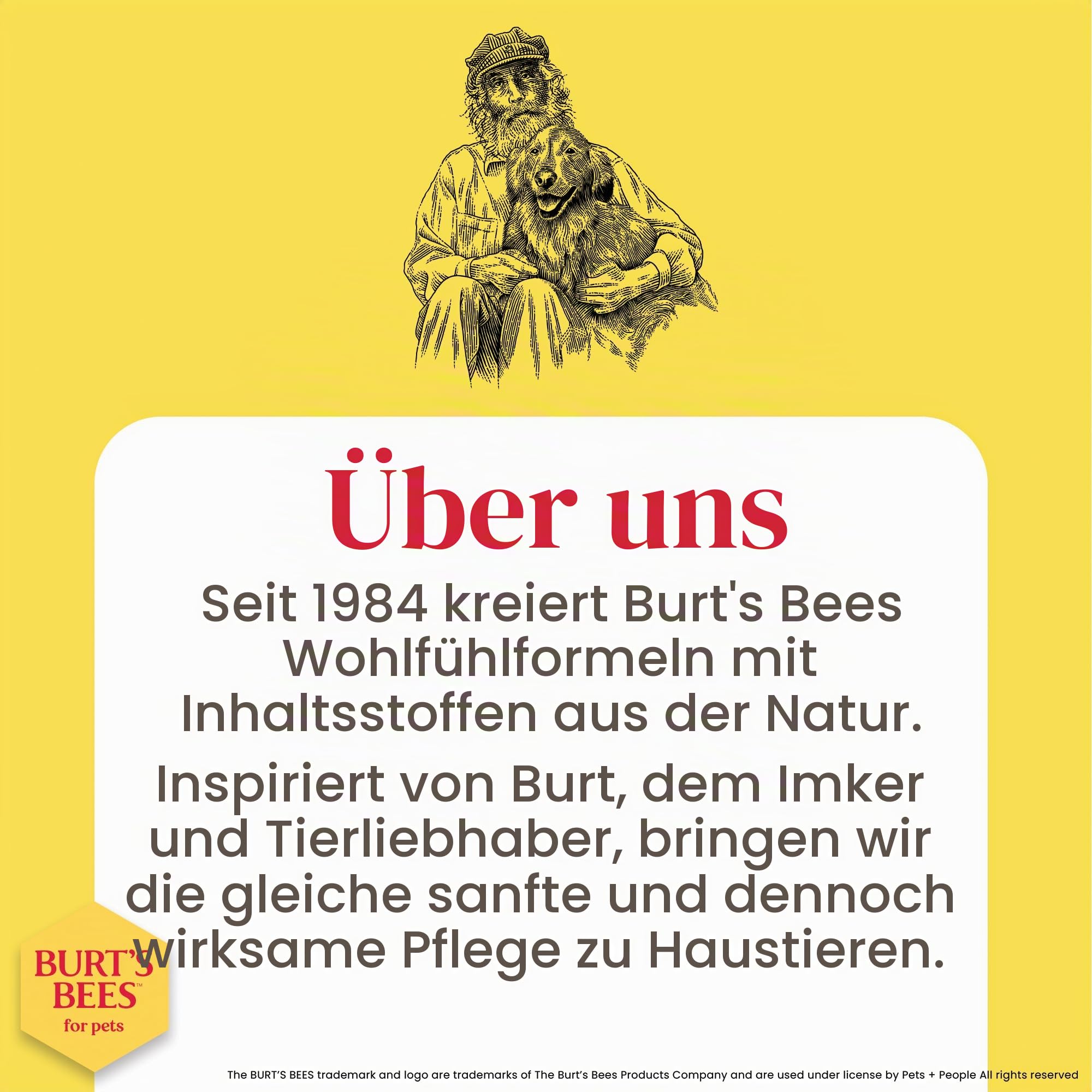 Burt's Bees Katzenshampoo, hypoallergen, mit natürlichen Inhaltsstoffen