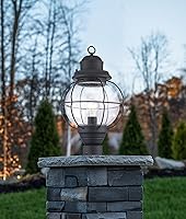 Vista 2 de Trans Globe Lighting 69905 BK Catalina - Linterna para exteriores (19 pulgadas), color negro