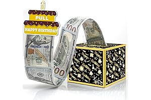 Christmas Money Pull Box for Cash Gift