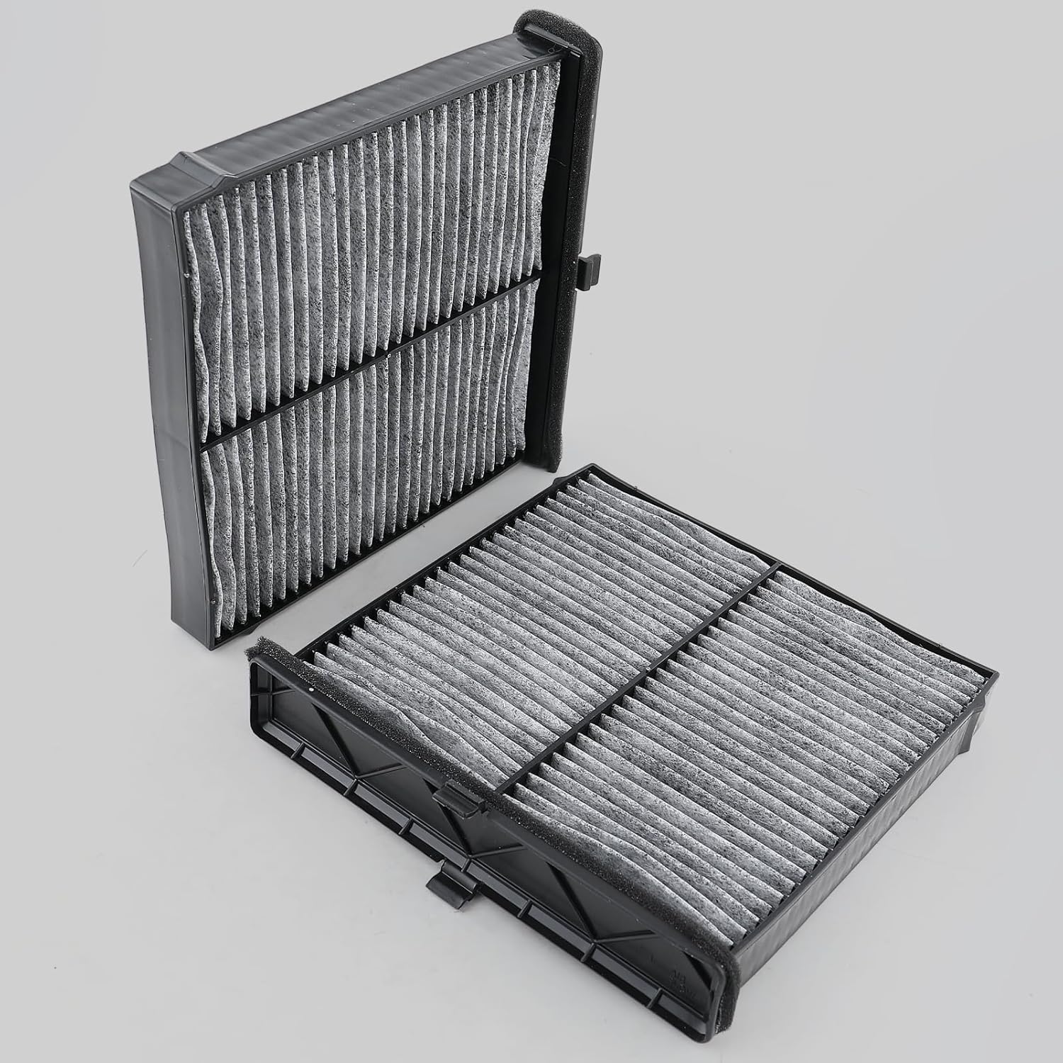 2pcs Set Activated Carbon Cabin Air Filter for Mazda 3 (2019-2025), CX-30 (2020-2023), CX-50 (2023-2025); Replace BDTS-61-J6X, BDTS61J6X
