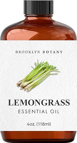 Miniatura 8 de Brooklyn Botany Aceite esencial de citronela, 100% puro y natural, aceite esencial de grado terapéutico con gotero, aceite de citronela para