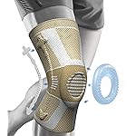 NEENCA Professional Knee Brace for Pain Relief, Medical Knee Compression Sleeve, Knee Support with Horizontal Knit Tech for Meniscus Tear, ACL, Arthritis, Joint Pain, Runner, Workout- FSA/HSA APPROVED