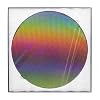 12 in Wafer Silicon Integrated Circuit Real Chip Art, Double Side Polished Uncut Ic Si, Can Be Used As A Geek Toy, Gift, Viewing, Collection, Exhibition, Decoration Or Teaching